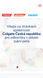 Mobile Screenshot of colgate-profesional.cz